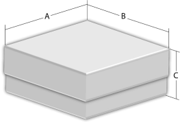 2" Cardboard Box