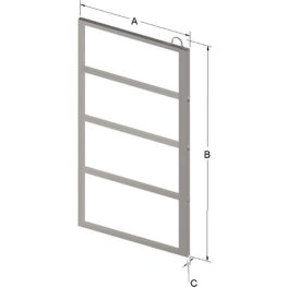 4 Place Frame Rack For Cryomacs 200-074-404