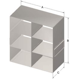 3x2 Freezer Rack for 3,75" Boxes