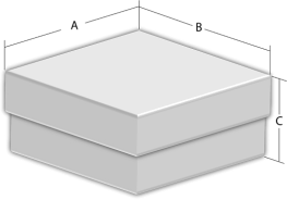 3" Cardboard Box