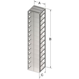 2" VialBox Rack 13x1