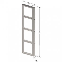 4 Place Frame Rack For Gambro DF-200