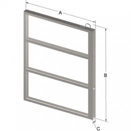 3 Place Frame Rack For Gambro DF-1200