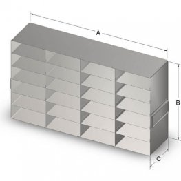 6x4 Freezer Rack for 2" Boxes