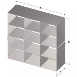 4x3 Freezer Rack for 3,75" Boxes