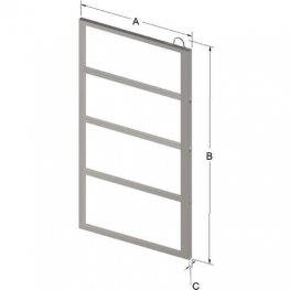4 Place Frame Rack For Cryomacs 200-074-404
