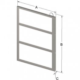 3 Place Frame Rack For Cryomacs 200-074-404