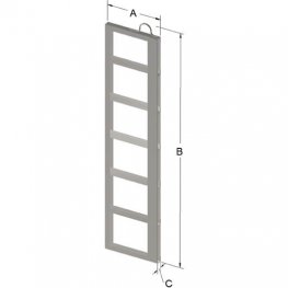 6 Place Frame Rack For Cryomacs 200-074-400